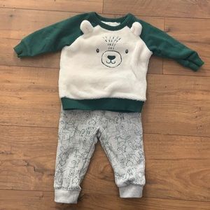 Baby Boy Carters Woodlands Sweatshirt Set